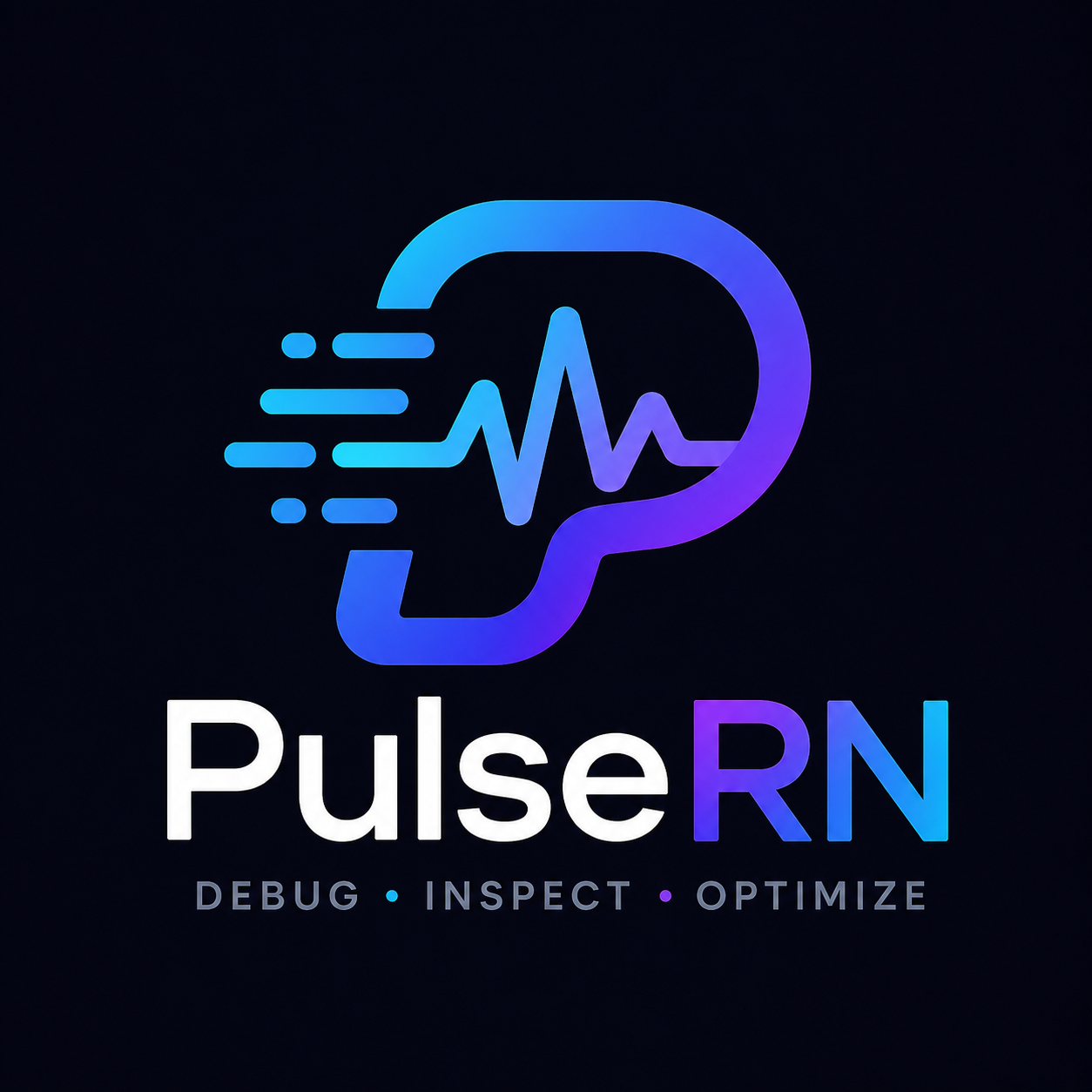 PulseRN desktop debugger in its dark interface